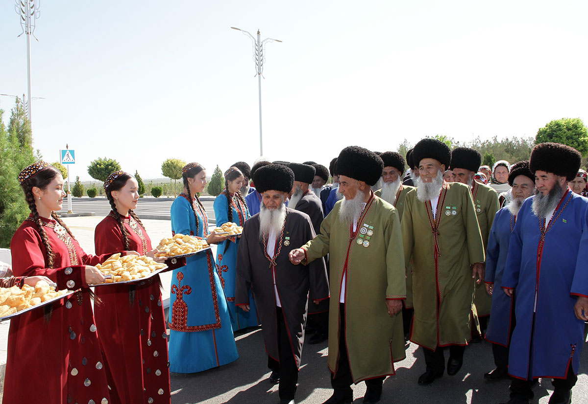 Arkadag şäherinde täze ýaşaýyş jaýlaryň açylyş dabarasy boldy