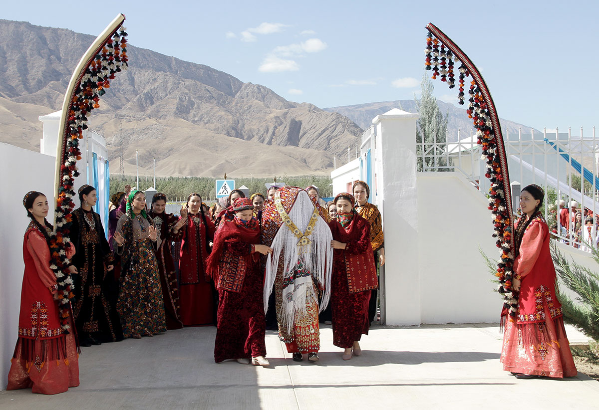 Arkadag şäherinde täze ýaşaýyş jaýlaryň açylyş dabarasy boldy