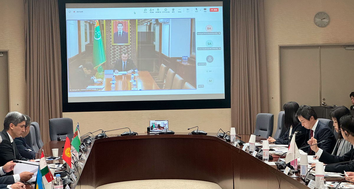 The delegation of Turkmenistan took part in the second Ministerial Economic and Energy Dialogue in the format of “Central Asia + Japan”