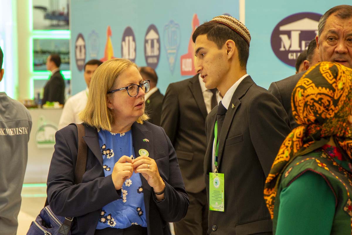 Paýtagtymyzda Türkmenistanyň ykdysady üstünlikleriniň sergisi öz işine başlady