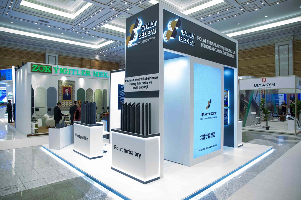 Paýtagtymyzda Türkmenistanyň ykdysady üstünlikleriniň sergisi öz işine başlady