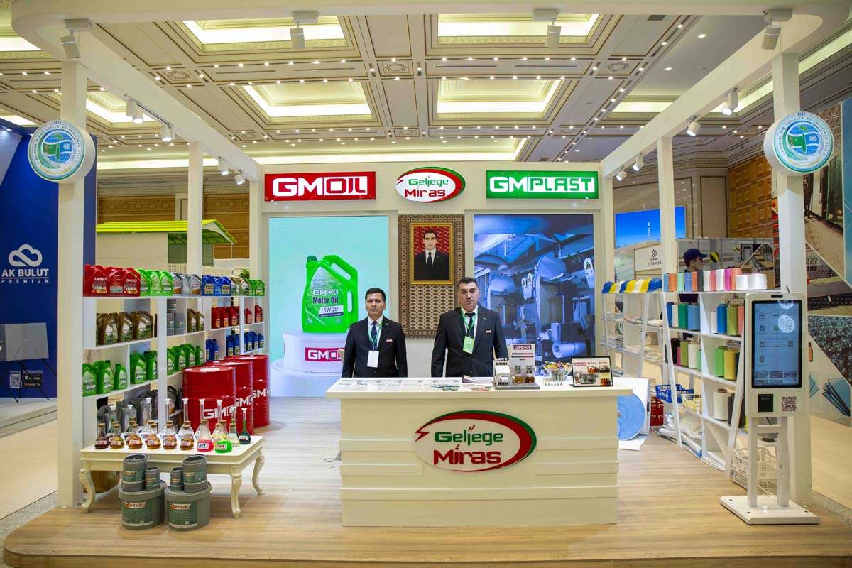 Paýtagtymyzda Türkmenistanyň ykdysady üstünlikleriniň sergisi öz işine başlady