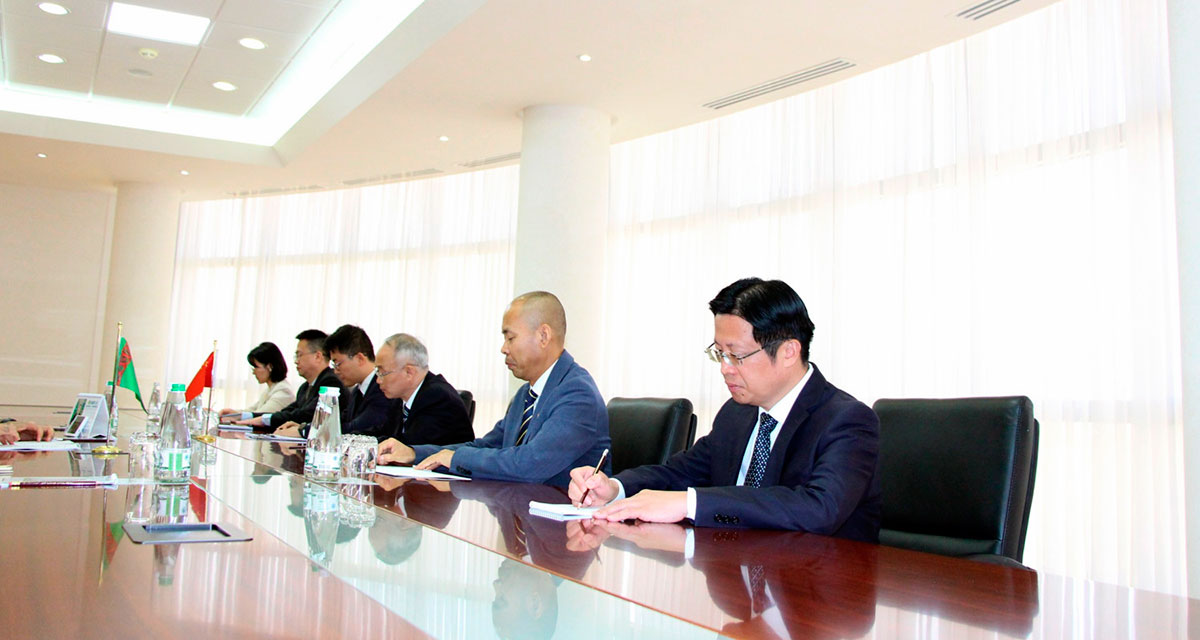 Issues of regional cooperation between Turkmenistan and the People's Republic of China were discussed