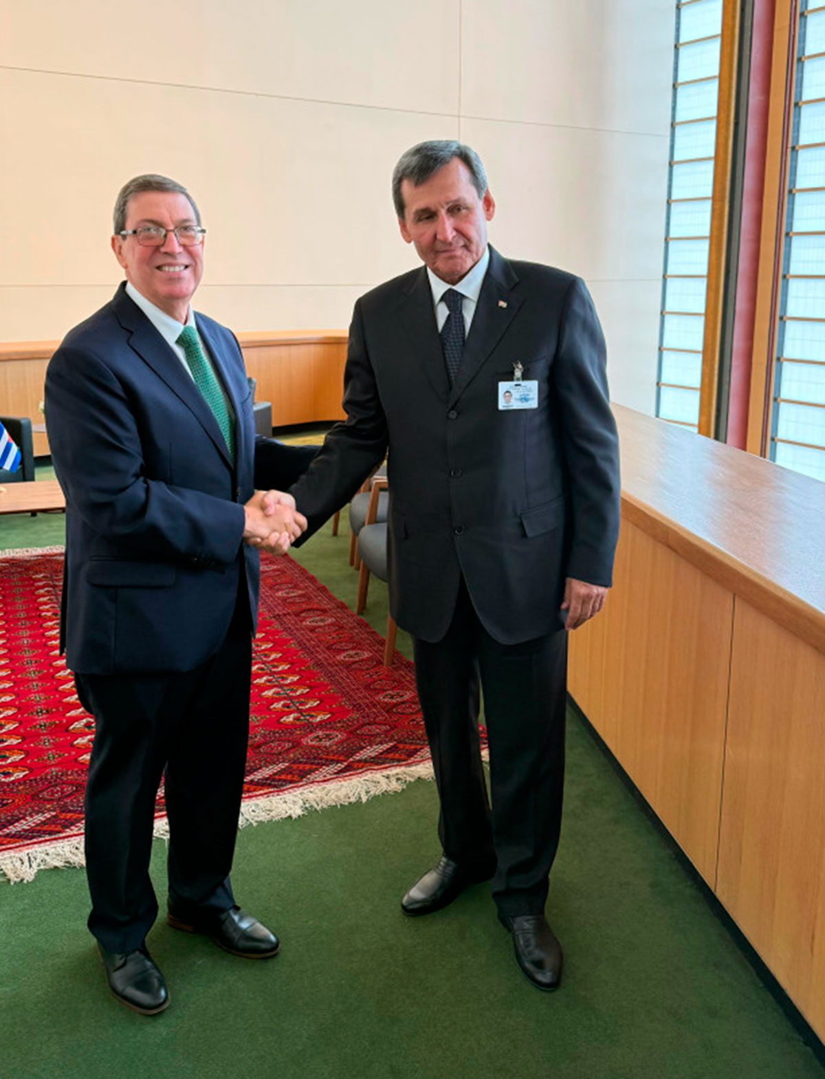 Meeting of the Ministers of Foreign Affairs of Turkmenistan and Cuba took place on the sidelines of the UN General Assembly