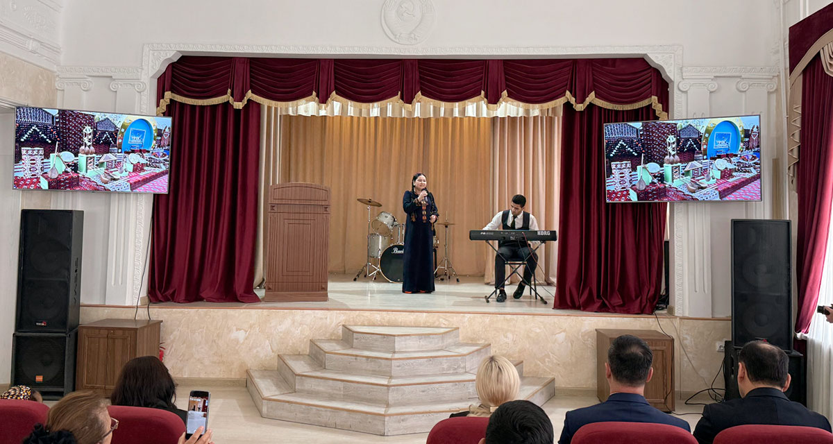 A musical and cultural event dedicated to the 34th anniversary of Turkmenistan's Independence was held in Astrakhan
