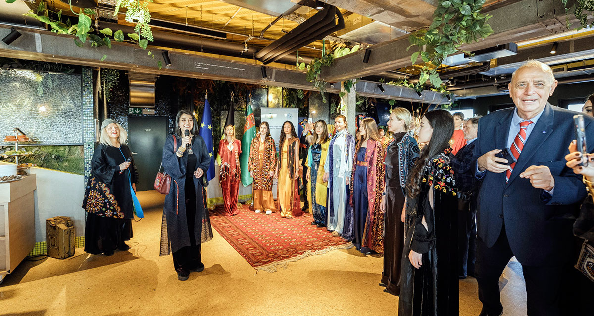 A cultural evening dedicated to Turkmenistan's Independence Day was held in Brussels