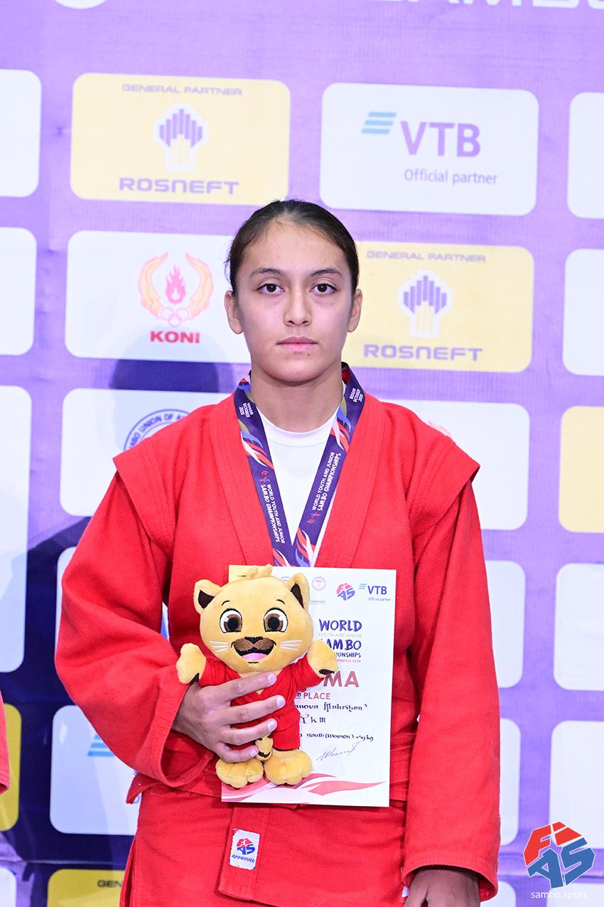 Turkmenistan's sambo wrestlers won eight medals at the World Youth Championships in Indonesia