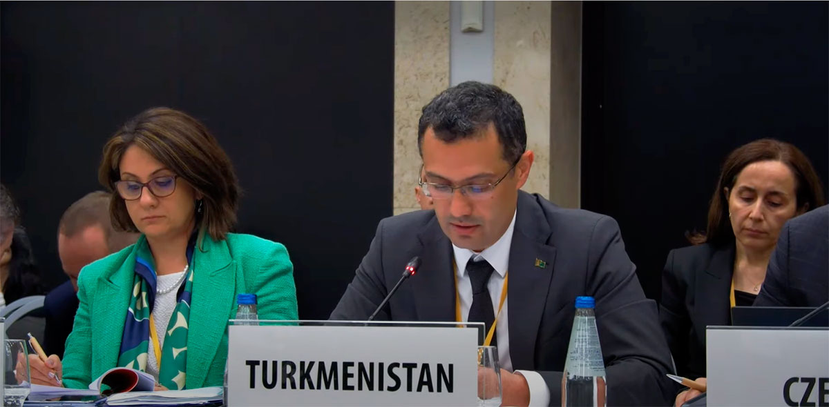 The delegation of Turkmenistan participated in the Warsaw Human Dimension Conference