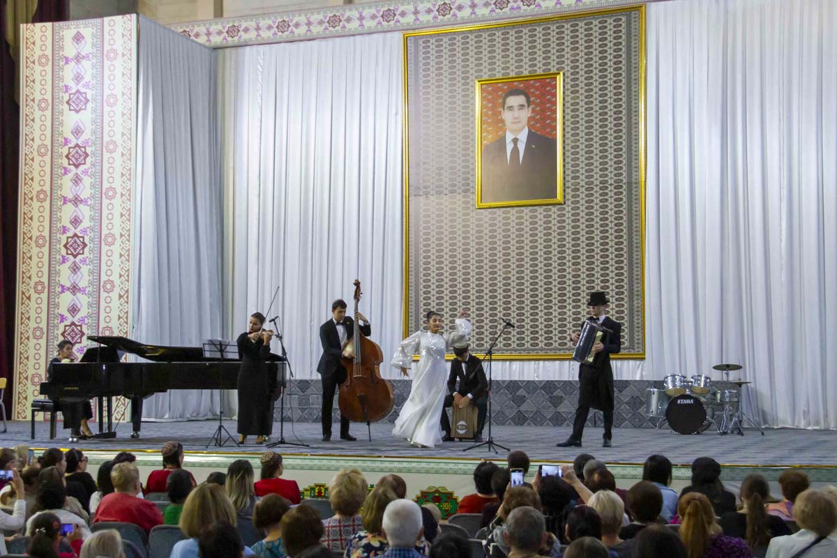 The concert «In the rhythm of tango» was held in Ashgabat