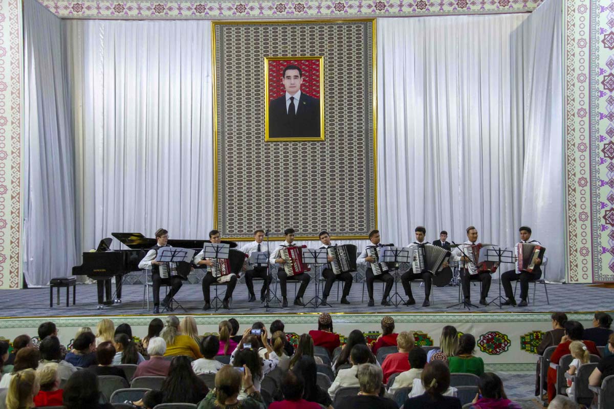 The concert «In the rhythm of tango» was held in Ashgabat