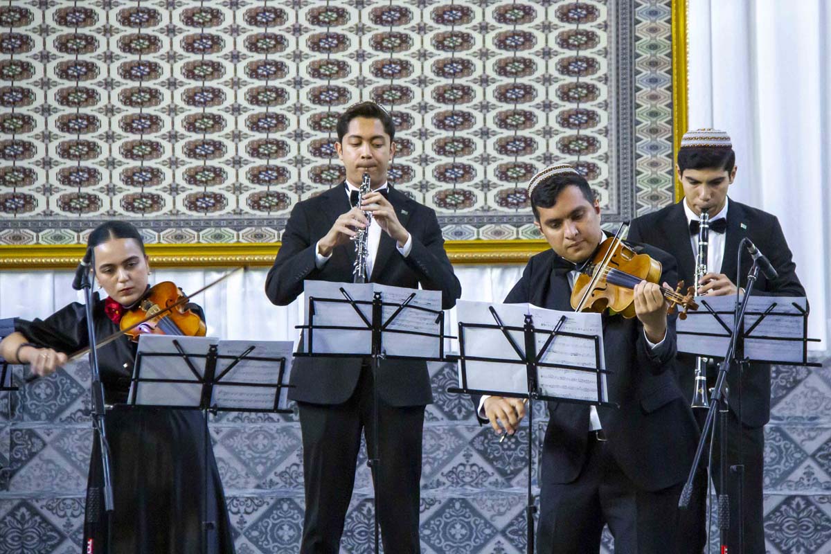 The concert «In the rhythm of tango» was held in Ashgabat