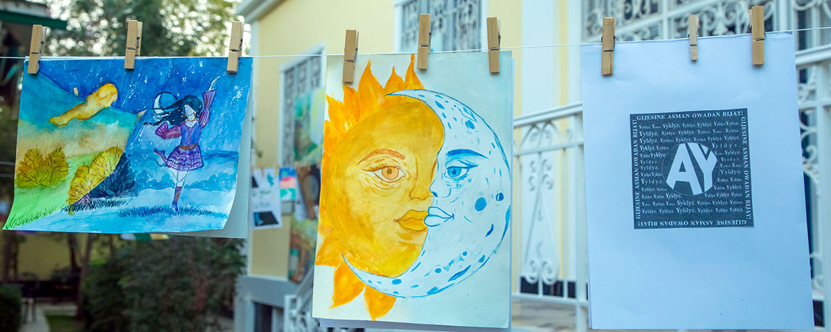 International Flashmob “The Big Laundry” in Ashgabat