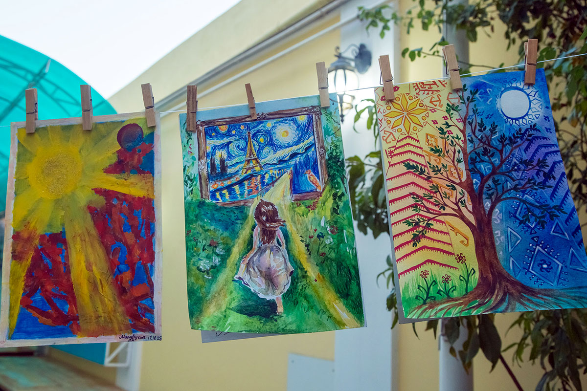 International Flashmob “The Big Laundry” in Ashgabat