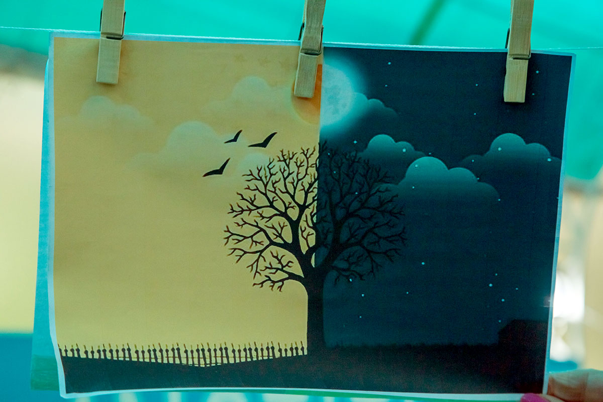 International Flashmob “The Big Laundry” in Ashgabat