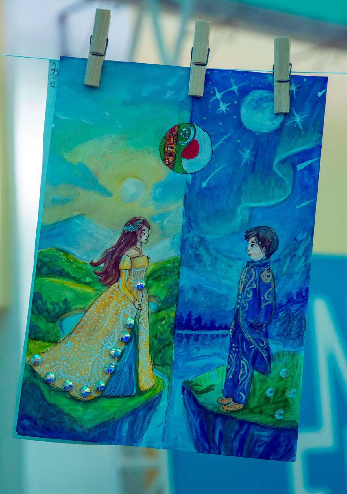 International Flashmob “The Big Laundry” in Ashgabat