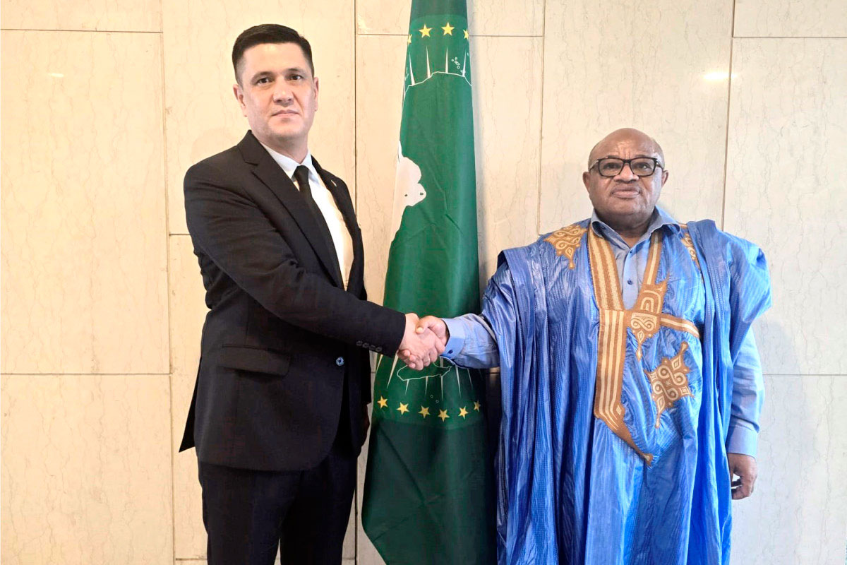 Ambassador of Turkmenistan presented his credentials to the President of Ethiopia
