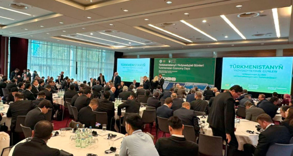 Maýn boýundaky Frankfurtda Türkmenistanyň Ykdysadyýet günleri geçirildi