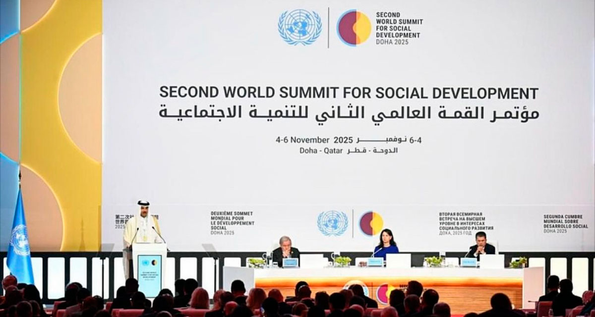 The Second United Nations World Summit for Social Development has begun