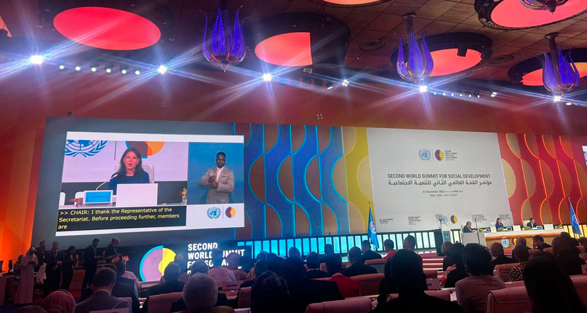 The Second United Nations World Summit for Social Development has begun