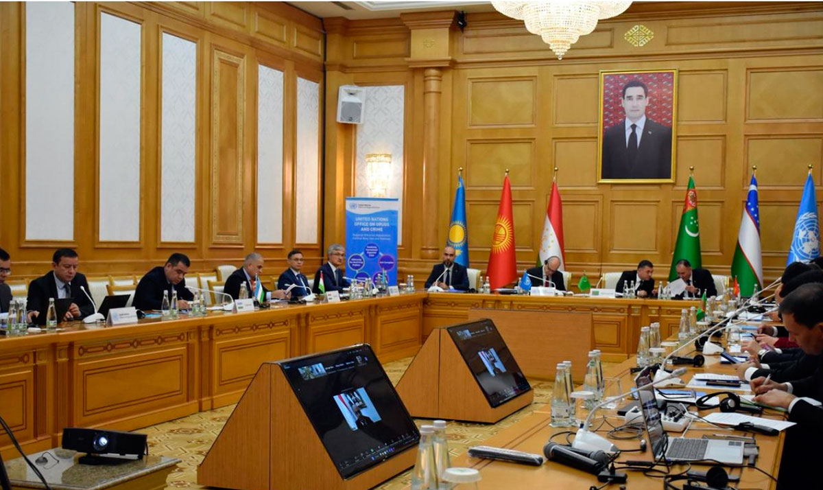 The Annual Steering Committee Meeting UNODC Programme for Central Asia held in Ashgabat
