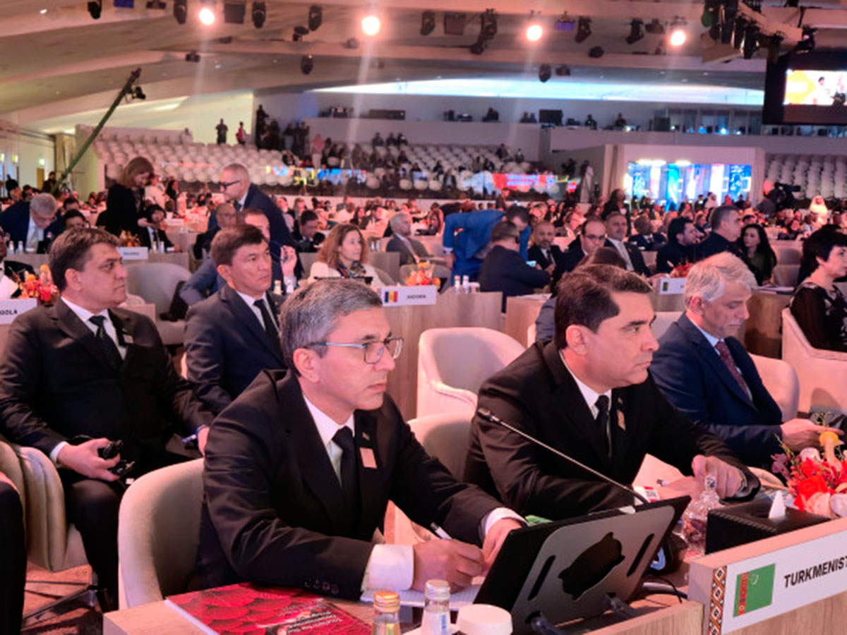 Turkmenistan delegation participates in the 26th session of the General Assembly of the UN World Tourism Organization