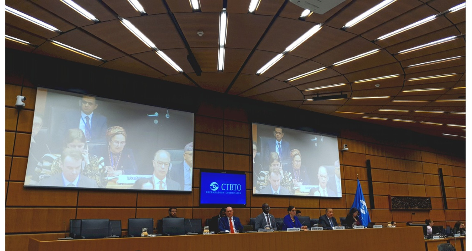 Delegation of Turkmenistan participates in the 65th session of the CTBTO Preparatory Commission
