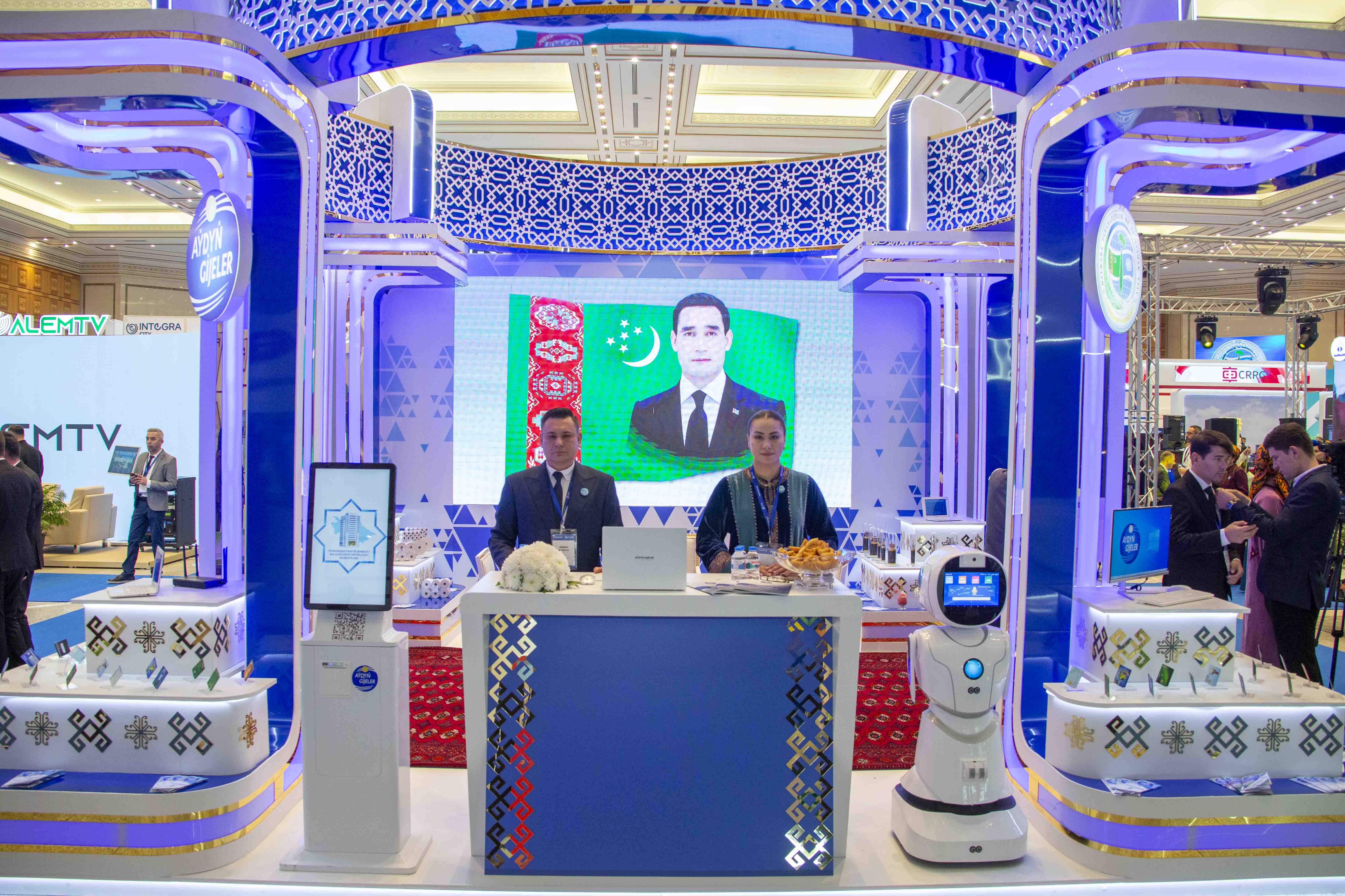 Paýtagtymyzda «Türkmentel – 2025» atly XVIII halkara sergi we ylmy maslahat hem-de «Halkara ulag-üstaşyr geçelgeleri: özara arabaglanyşyk we ösüş – 2025» atly halkara maslahat we sergi geçirilýär