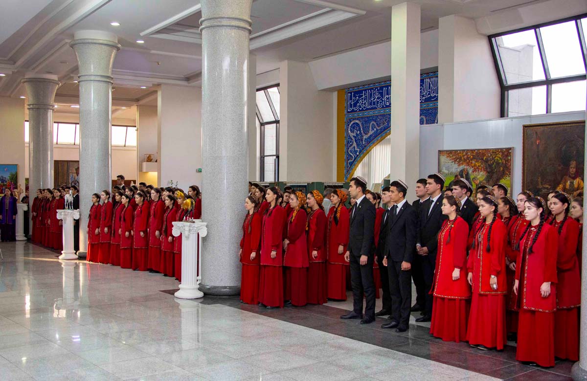 Türkmenistanyň Döwlet çeperçilik akademiýasynyň talyplary täze zehinleri bilen tapawutlandylar