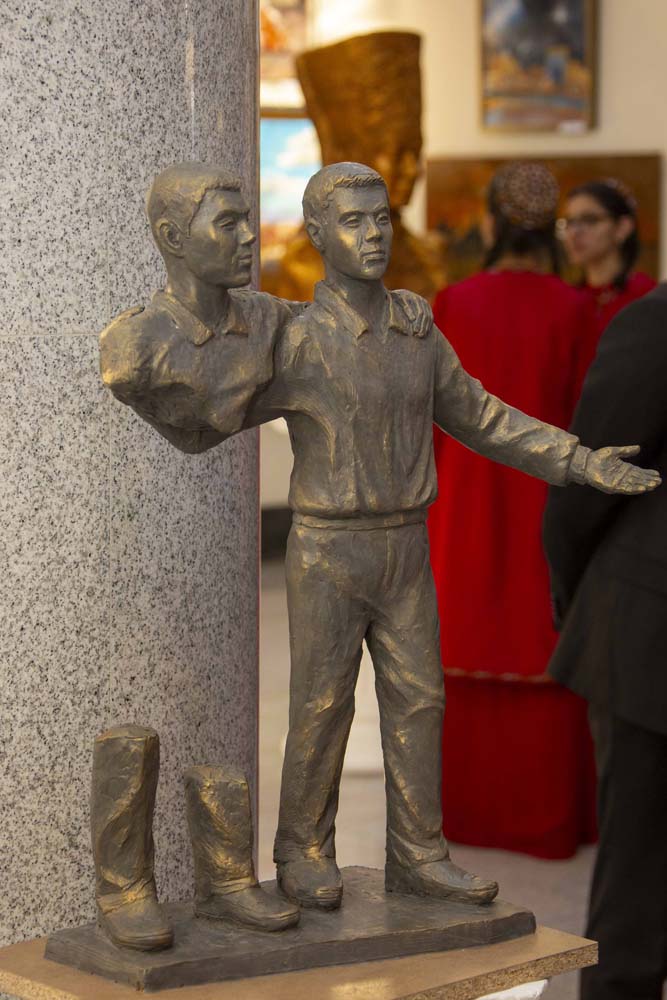 Türkmenistanyň Döwlet çeperçilik akademiýasynyň talyplary täze zehinleri bilen tapawutlandylar