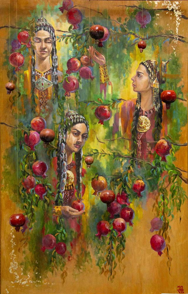 Türkmenistanyň Döwlet çeperçilik akademiýasynyň talyplary täze zehinleri bilen tapawutlandylar