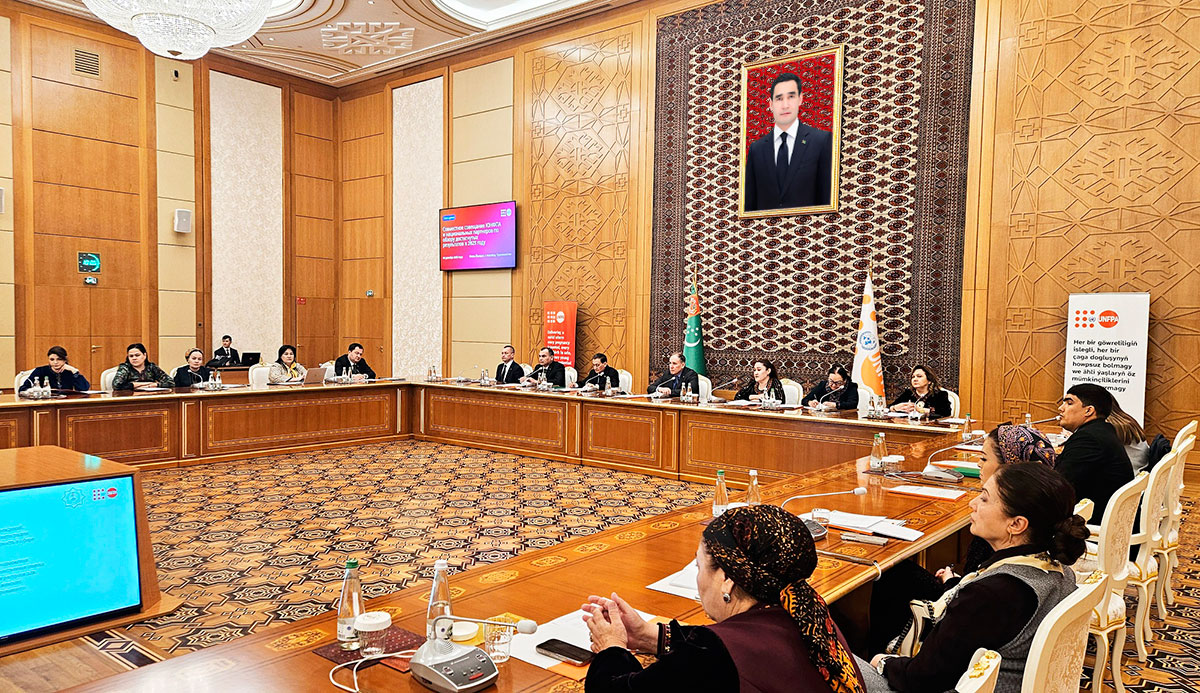 Ведомства Туркменистана и ЮНФПА подвели итоги работы в уходящем году