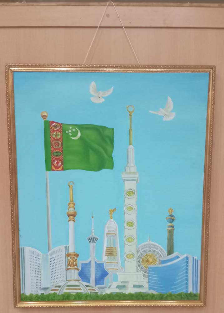 Выставка, посвящённая 30-й годовщине нейтралитета Туркменистана