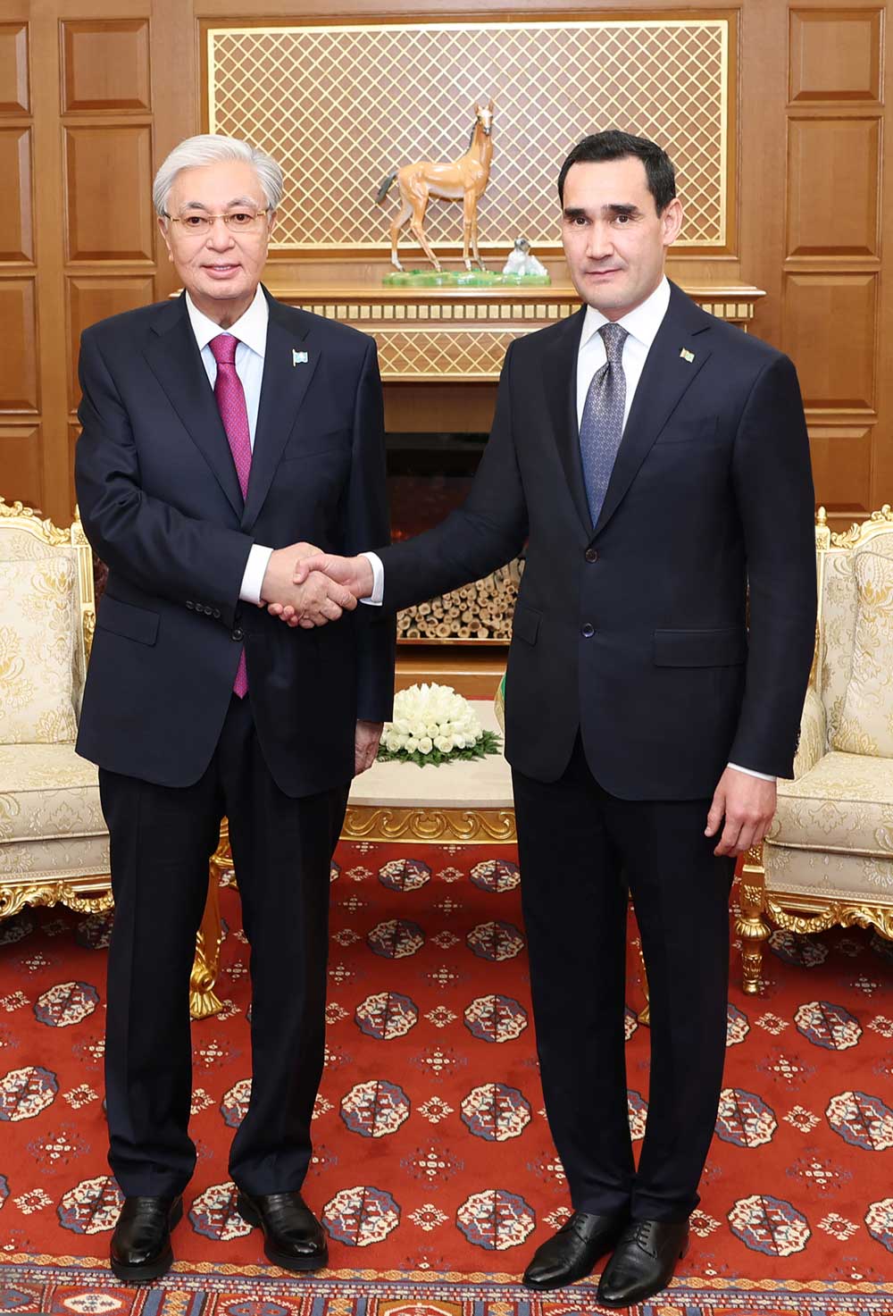 Meeting of the President of Turkmenistan with the President of the Republic of Kazakhstan