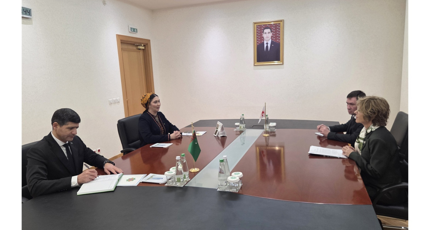 Встреча с главой Регионального представительства Международного Комитета Красного Креста в Центральной Азии