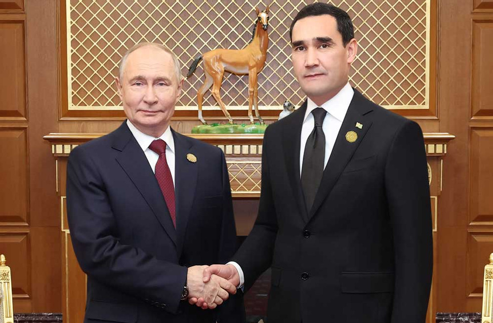 Türkmenistanyň Prezidenti Russiýa Federasiýasynyň Prezidenti bilen duşuşdy