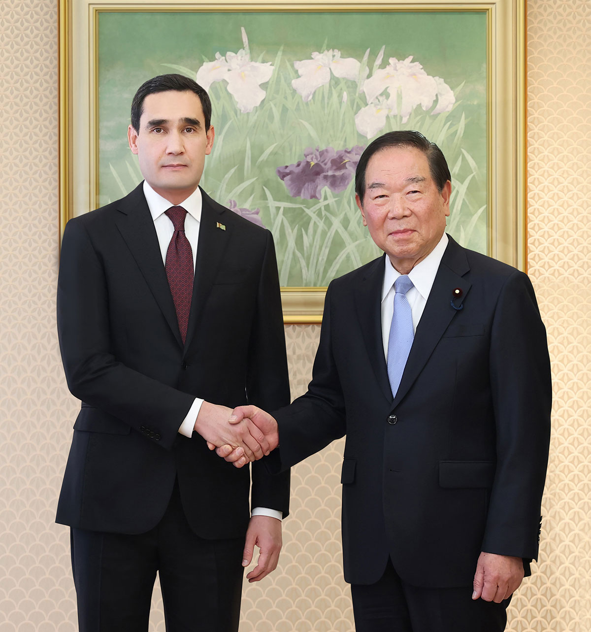 Meeting of the President of Turkmenistan with the Speaker of the House of Representatives of Japan