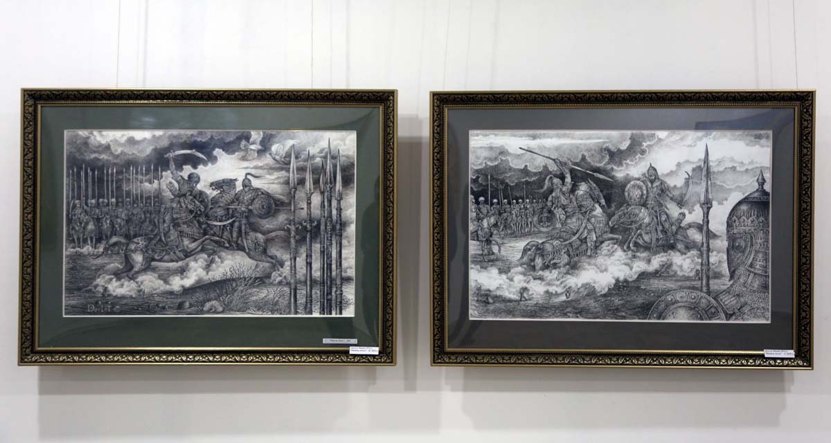 Exhibition of works by Turkmen artists dedicated to winged horses