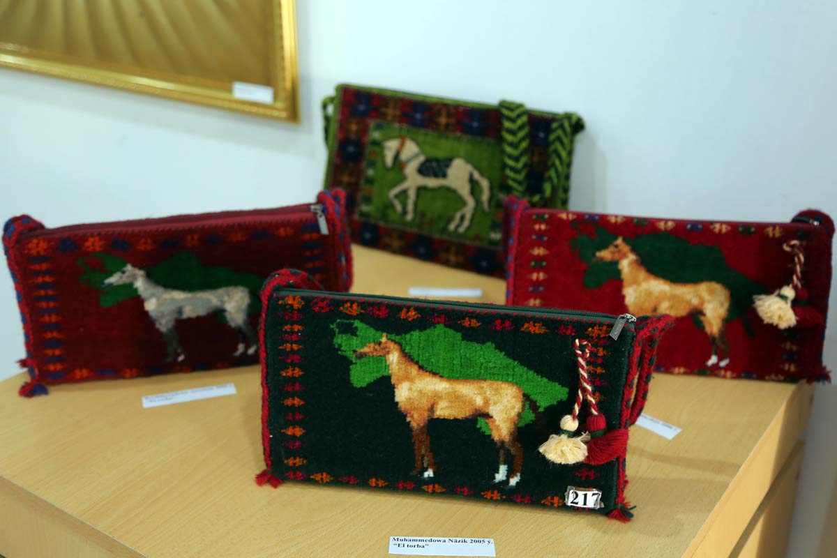 Exhibition of works by Turkmen artists dedicated to winged horses