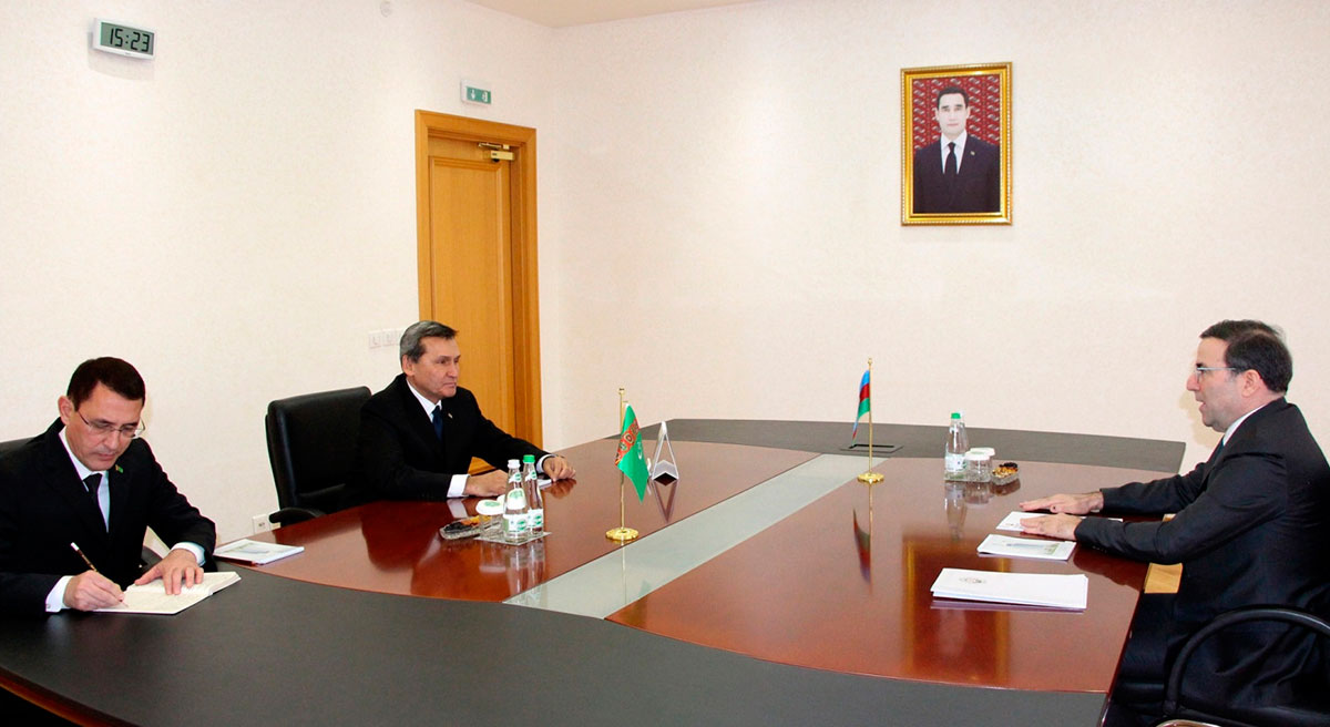Türkmen-azerbaýjan gatnaşyklarynyň möhüm ugurlary ara alnyp maslahatlaşyldy