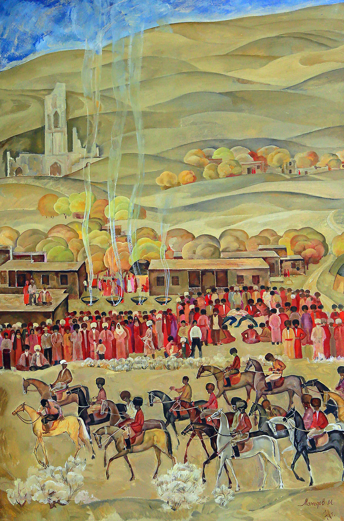 Два независимых взгляда на красоту ахалтекинского скакуна