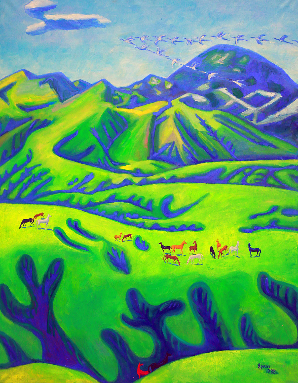 Два независимых взгляда на красоту ахалтекинского скакуна