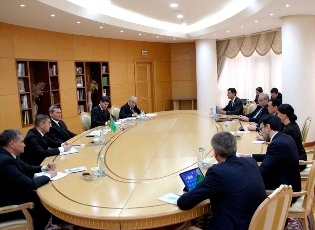 В МИД Туркменистана состоялась встреча с Генеральным директором ФАО