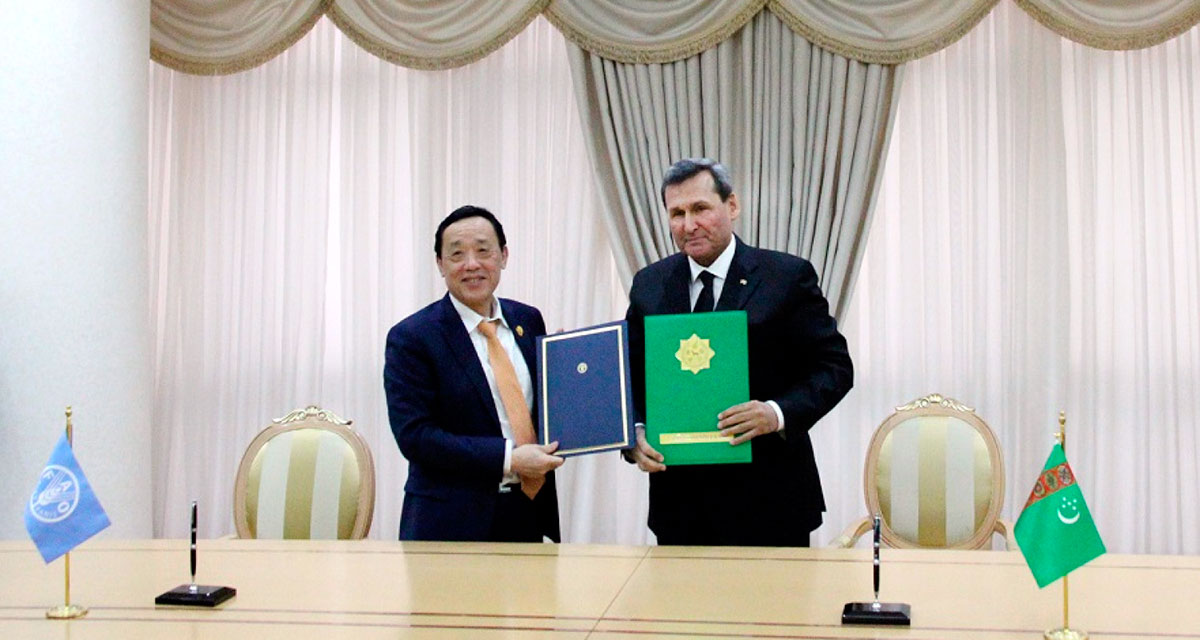 Türkmenistanyň DIM-nde FAO-nyň Baş direktory bilen duşuşyk geçirildi