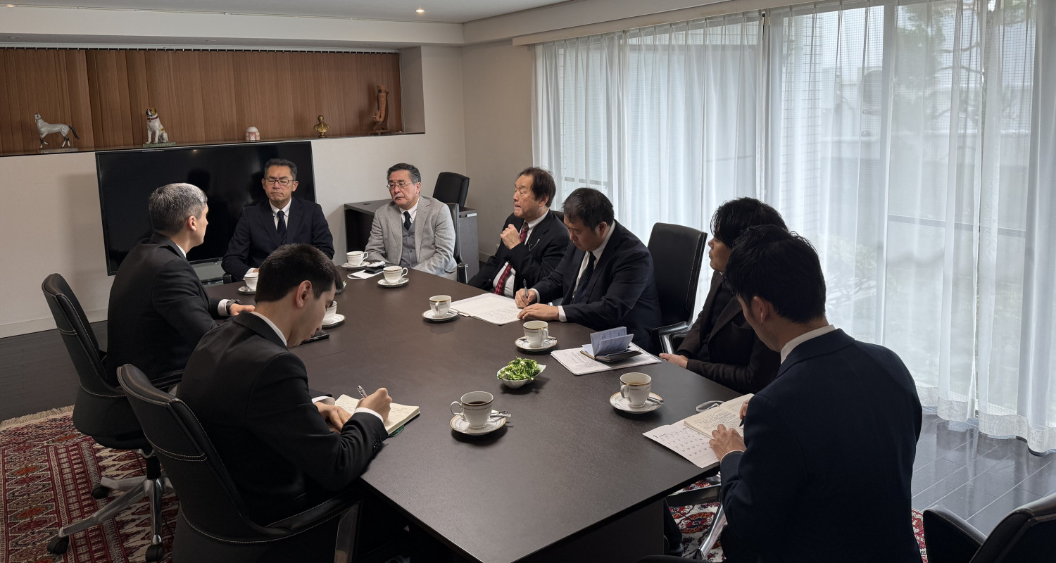В Токио состоялась встреча Посла Туркменистана в Японии с Председателем Японо-туркменского комитета по экономическому сотрудничеству