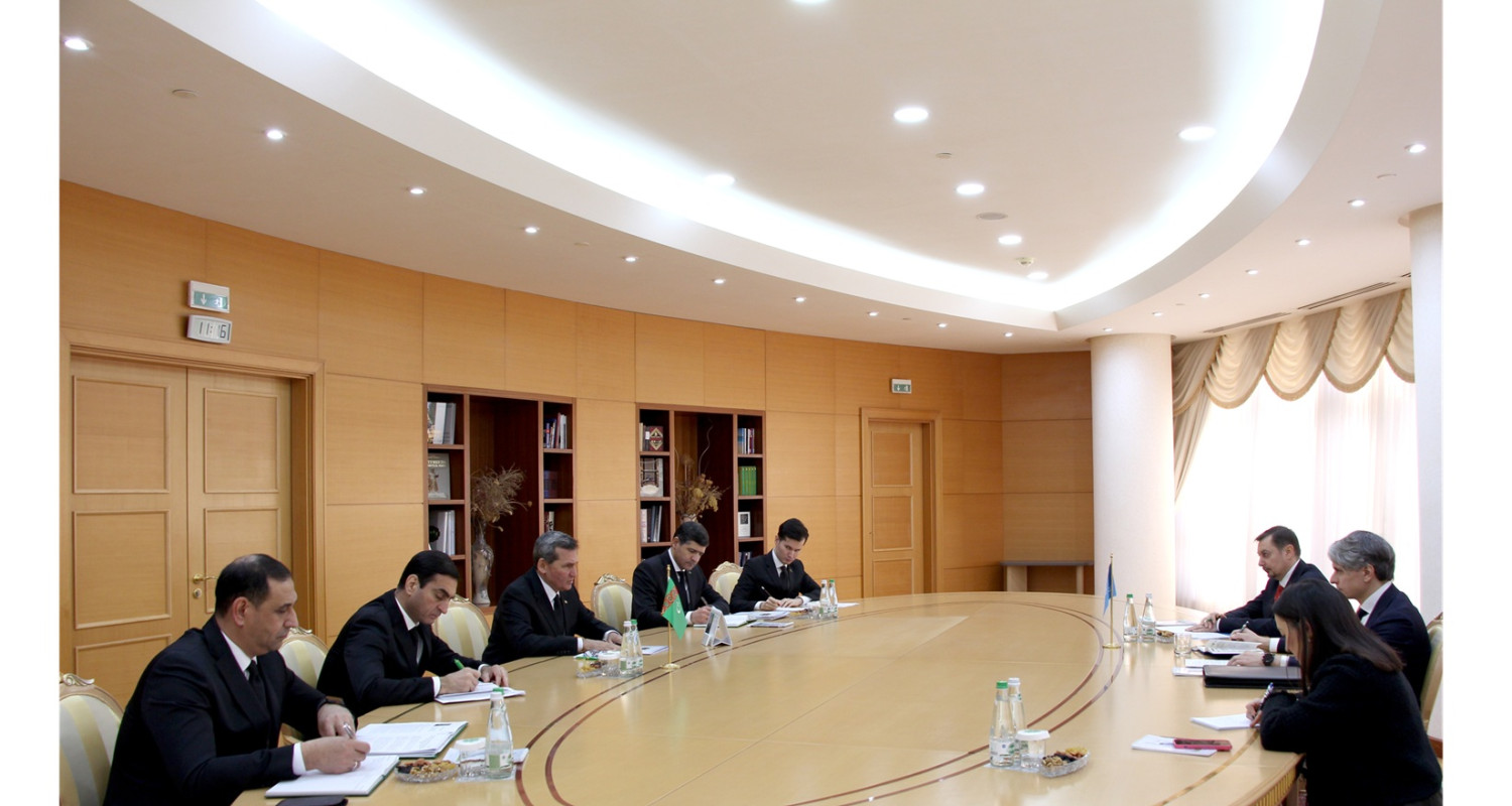 Состоялась встреча с Заместителем Исполнительного секретаря Экономической комиссии ООН для Европы (ЕЭК ООН)