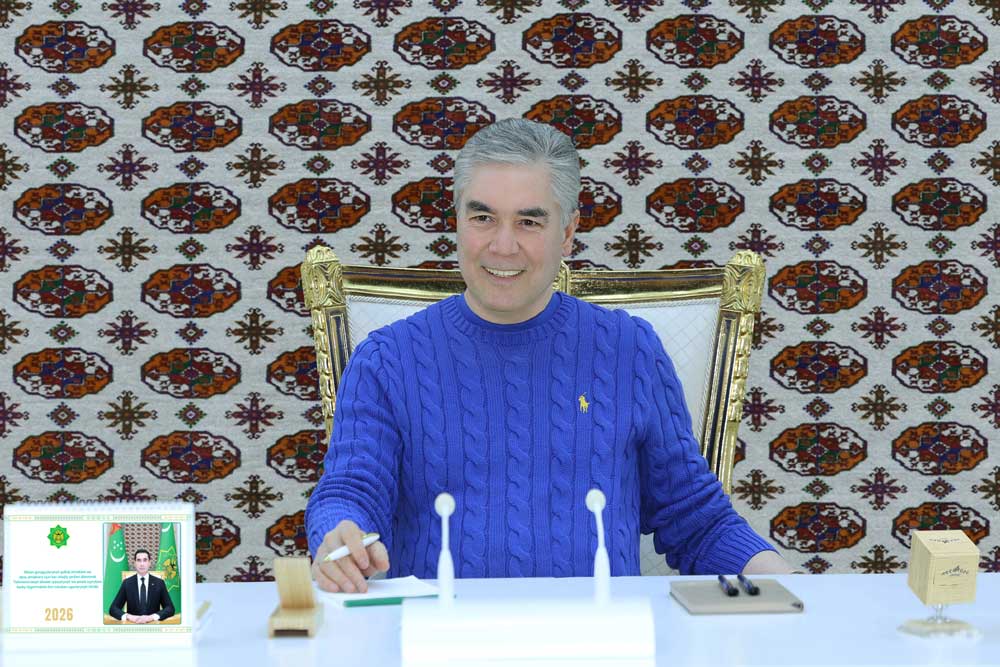 Türkmen halkynyň Milli Lideri, Türkmenistanyň Halk Maslahatynyň Başlygy Gahryman Arkadagymyz Arkadag şäherine iş saparyny amala aşyrdy