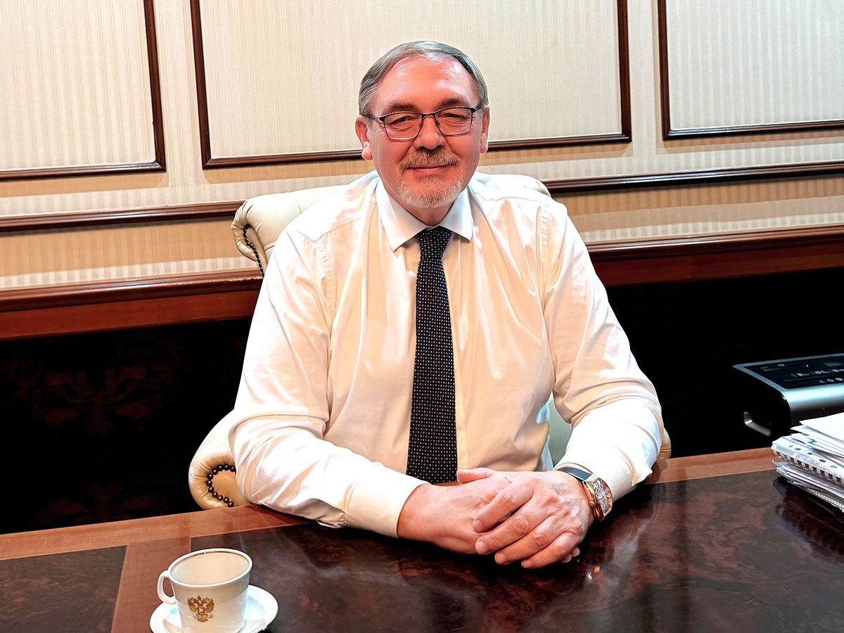 Интервью Посла РФ в Ашхабаде И.Волынкина ко Дню дипломатического работника России