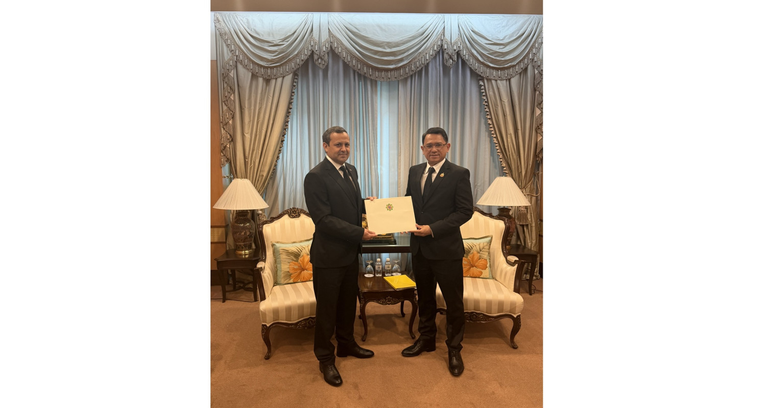 Türkmenistanyň Tailand Patyşalygyndaky Ilçisi ynanç hatlarynyň nusgalaryny gowşurdy