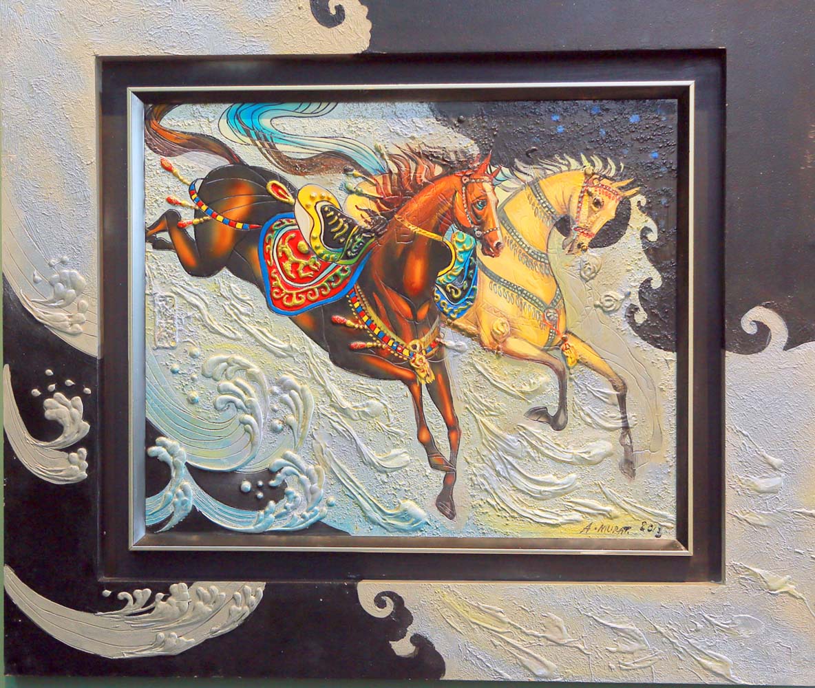 Восточная палитра туркменских художников приглашает зрителя к диалогу