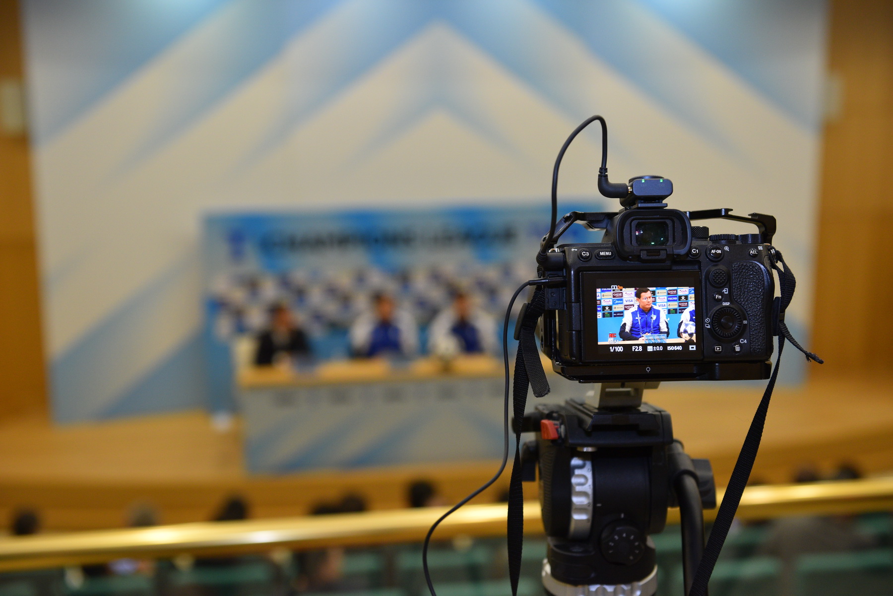 Пресс-конференция представителей команд-соперников